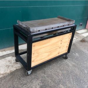 BBQ bakplaat groot op gas