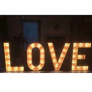 Verlichting LOVE Verlichting LOVE