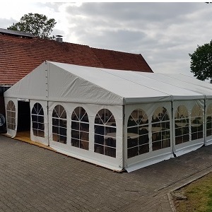 Aluhal tent 12 bij 5 meter