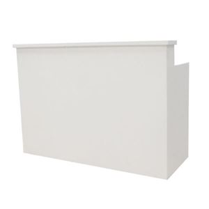 Strak witte bar met biertap Strak witte bar met biertap