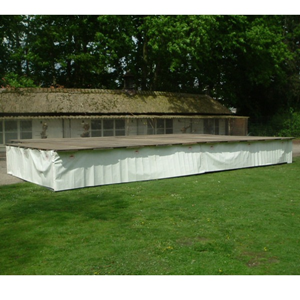 Podium 2,5 bij 5 meter Podium 2,5 bij 5 meter