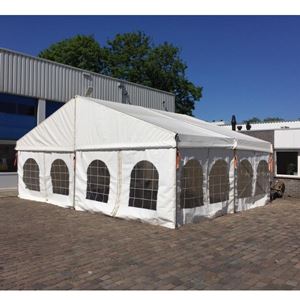 Aluhal tent 8 bij 10 meter Aluhal tent 8 bij 10 meter