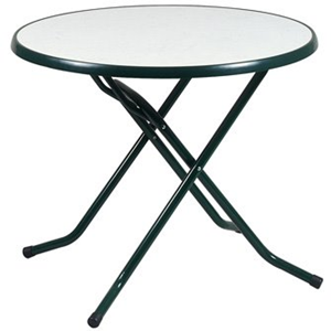 Terrastafel wit rond 85cm Ø Terrastafel wit rond 85cm Ø